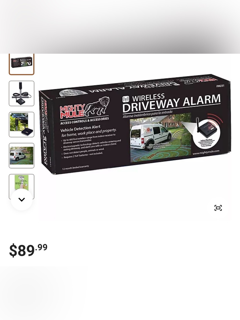 Mighty Mule Driveway Alarm System